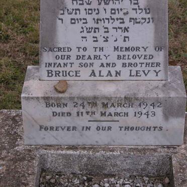 LEVY Bruce Alan -1942-1943