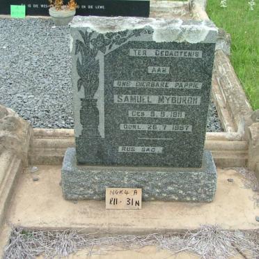MYBURGH Samuel 1911-1957