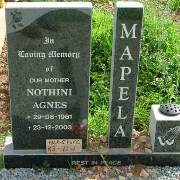 MAPELA Nothini Agnes 1961 2003