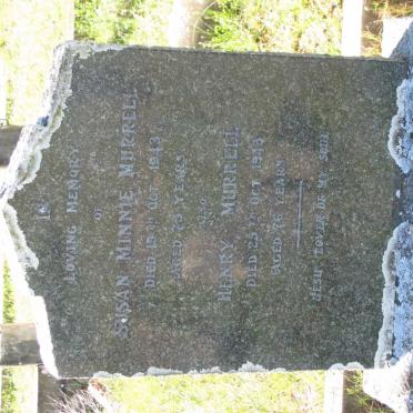 MURRELL Henry -1943 &amp; Susan Minnie -1943