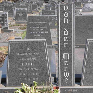 MERWE Eddie, van der 1939-1982
