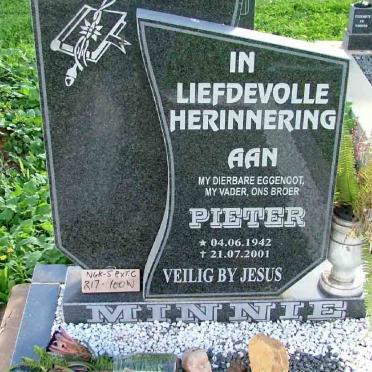 MINNIE Pieter 1942-2001