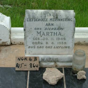 MARAIS Martha 1949-1959