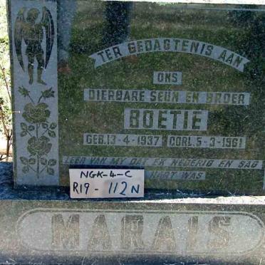 MARAIS Boetie 1937-1961