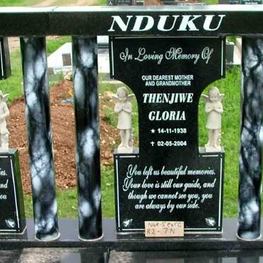 NDUKU Thenjiwe Gloria 1938-2004
