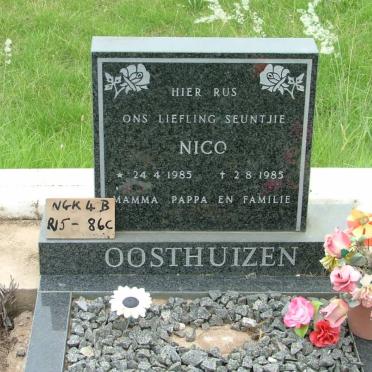OOSTHUIZEN Nico 1985-1985
