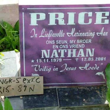 PRICE Nathan 1979-2001