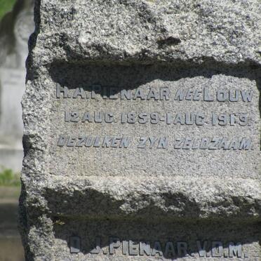 PIENAAR D.J. 1854-1926 &amp; H.A. LOUW 1859-1919