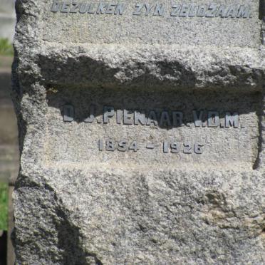 PIENAAR D.J. 1854-1926 &amp; H.A. LOUW 1859-1919