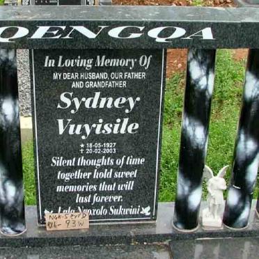 QENGQA Sydney Vuyisile 1927-2003