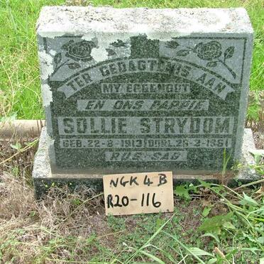 STRYDOM Sollie 1913-1961