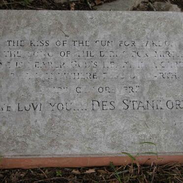 STANTFORTH Des