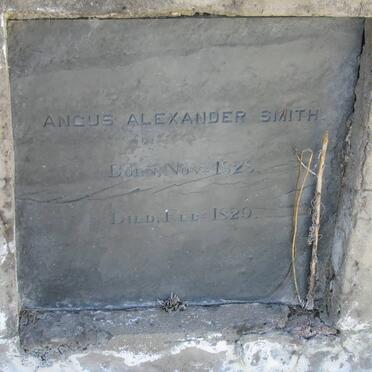 SMITH Angus Alexander 1828-1829