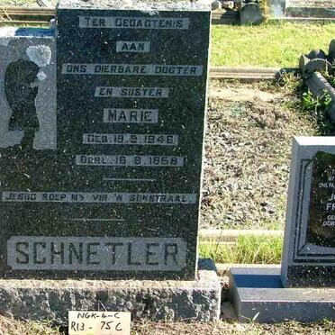 SCHNETLER Marie 1946-1958