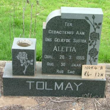 TOLMAY Aletta -1955
