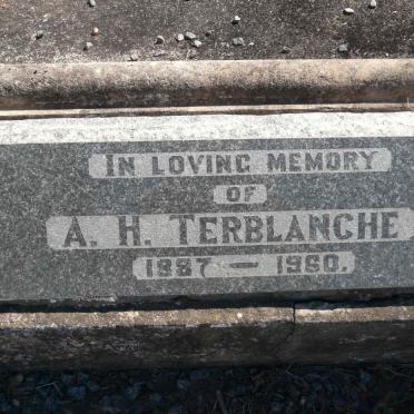 TERBLANCHE A.H. 1887-1960