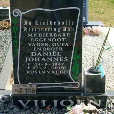 VILJOEN Daniël Johannes 1947-2006