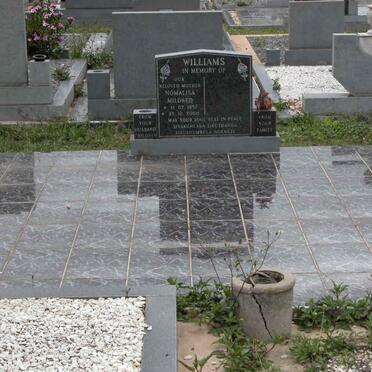 WILLIAMS Nomalisa Mildred 1957-2000