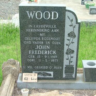 WOOD John Frederick 1919-1973
