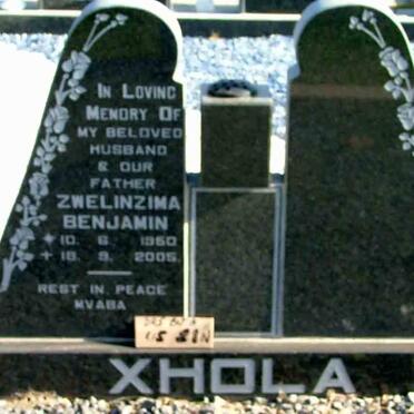 XHOLA Zwelinzima Benjamin 1950-2005
