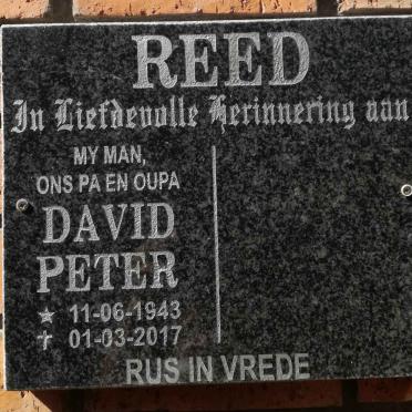 REED David Peter 1943-2017