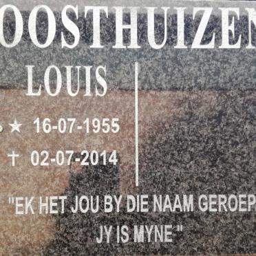 OOSTHUIZEN Louis 1955-2014