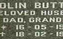 BUTTERS Colin 1932-1999