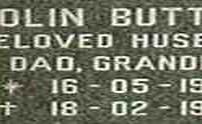 BUTTERS Colin 1932-1999