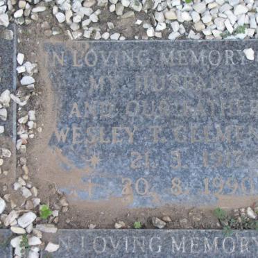 CLEMENT Wesley F. 1917-1990