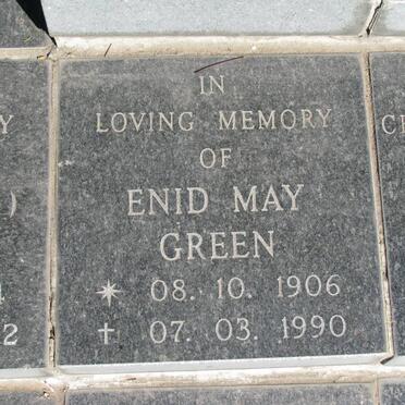 GREEN Enid May 1906-1990