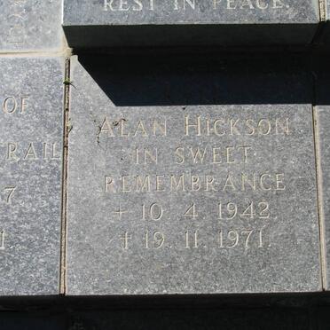 HICKSON Kyle Alan 1942-1971