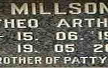 MILLSON Theo Arthur 1938-2000