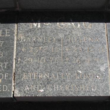 McCAIG Darnley 1918-1976 &amp; Helena 1918-1996