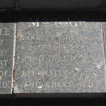 McCAIG Darnley 1918-1976 &amp; Helena 1918-1996