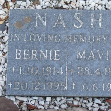 NASH Bernie 1914-1995 &amp; Mavis 1914-1988