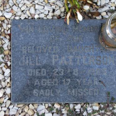 PATTERSON Jill 