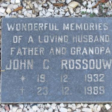 ROSSOUW John C. 1932-1989