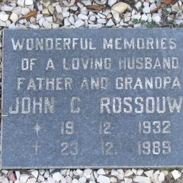 ROSSOUW John C. 1932-1989