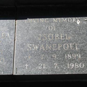 SWANEPOEL Isobel 1899-1980