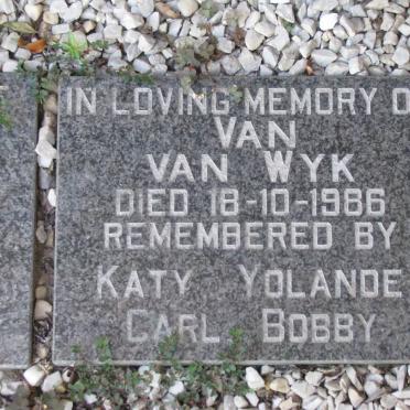 WYK Van, van -1986