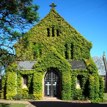 1. The front entrance to St Katharine's Church