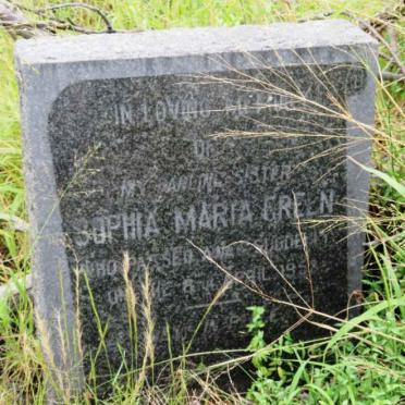 GREEN Sophia Maria -1958