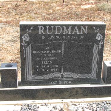RUDMAN Brian 1928-1993