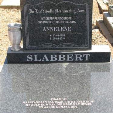 SLABBERT Annelene 1955-2010