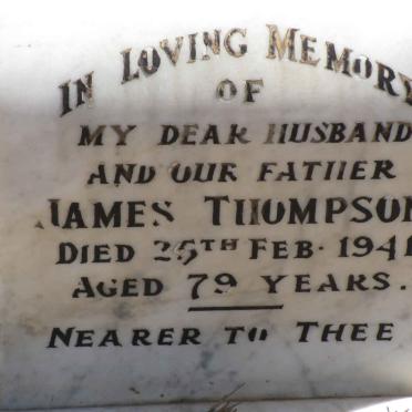 THOMPSON James -1941