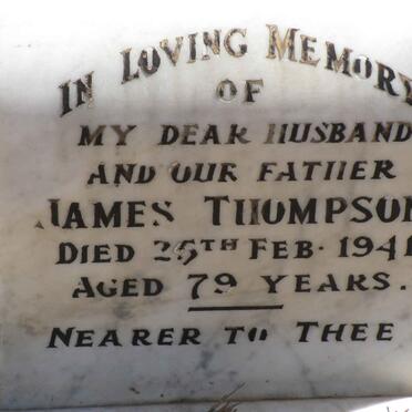 THOMPSON James -1941