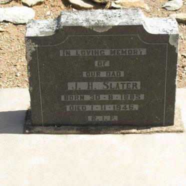 SLATER J.H. 1885-1946