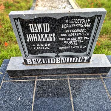 BEZUIDENHOUT Dawid Johannes 1936-2007