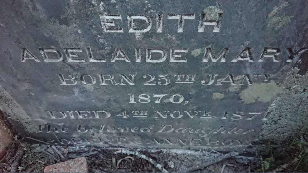 BOYC? Edith Adelaide Mary 1870-1871