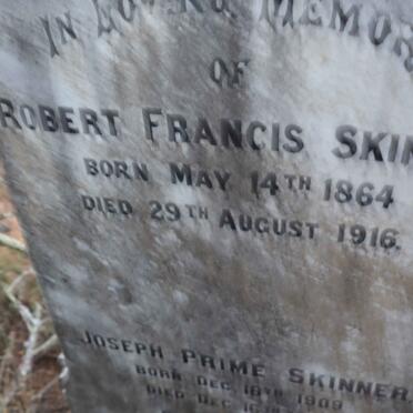 SKINNER Robert Francis 1864-1916